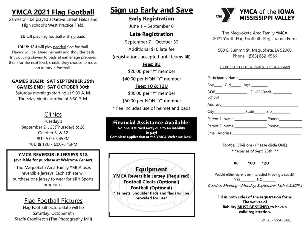 YMCA Flag Football 2